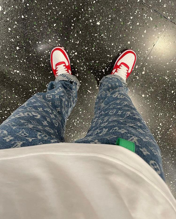 Designer LV x NK Air ForGLAMI Monogram