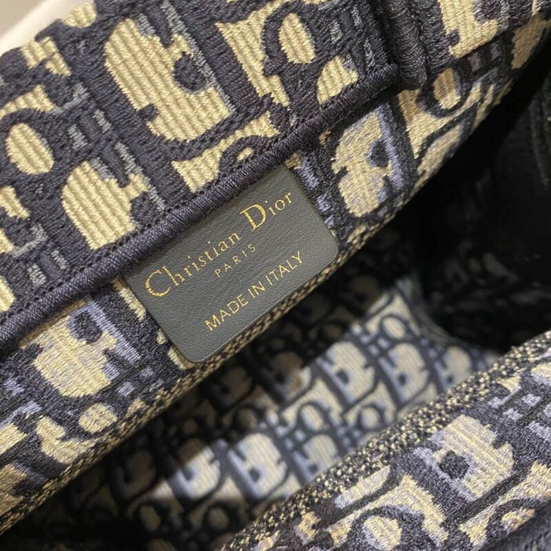 Christian Dior Book Tote Oblique Canvas Medium