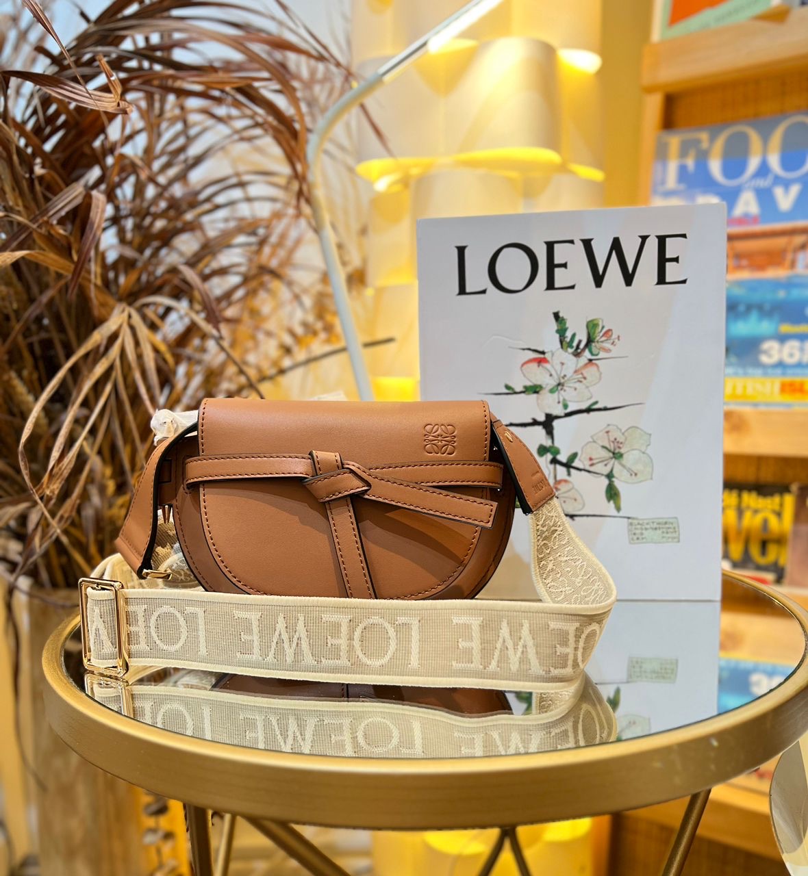 LOEWE Gate mini leather cross-body bag