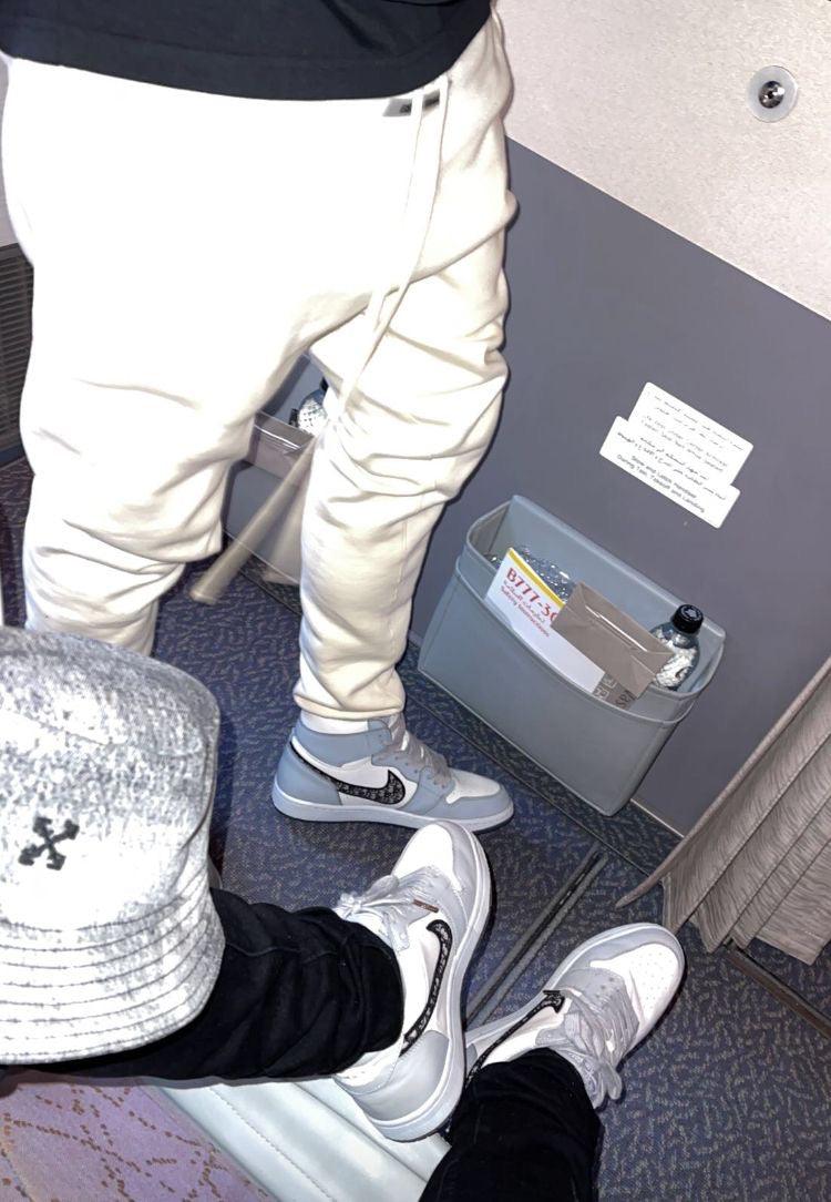 Designer GLAMIor x Air Jordan 1 High OG "Grey"AJ1 High Q