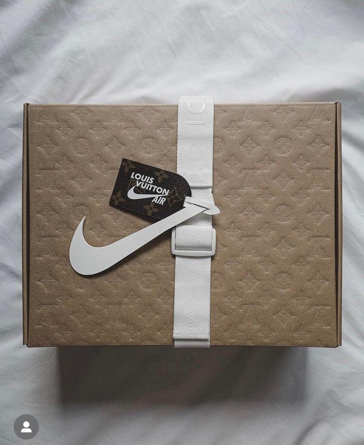 Designer LV x NK Air ForGLAMI Monogram