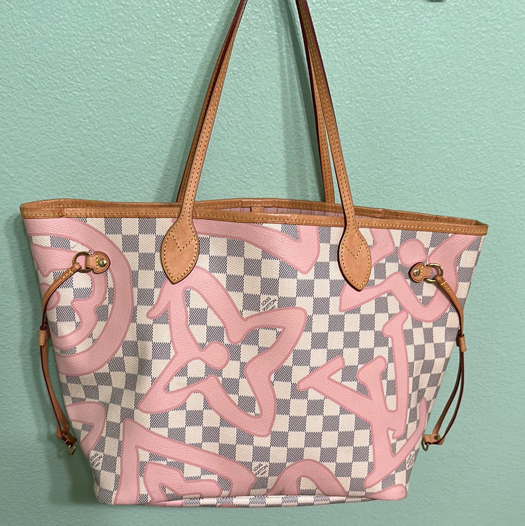 Louis Vuitton Tahitienne Damier Azur Neverfull MM