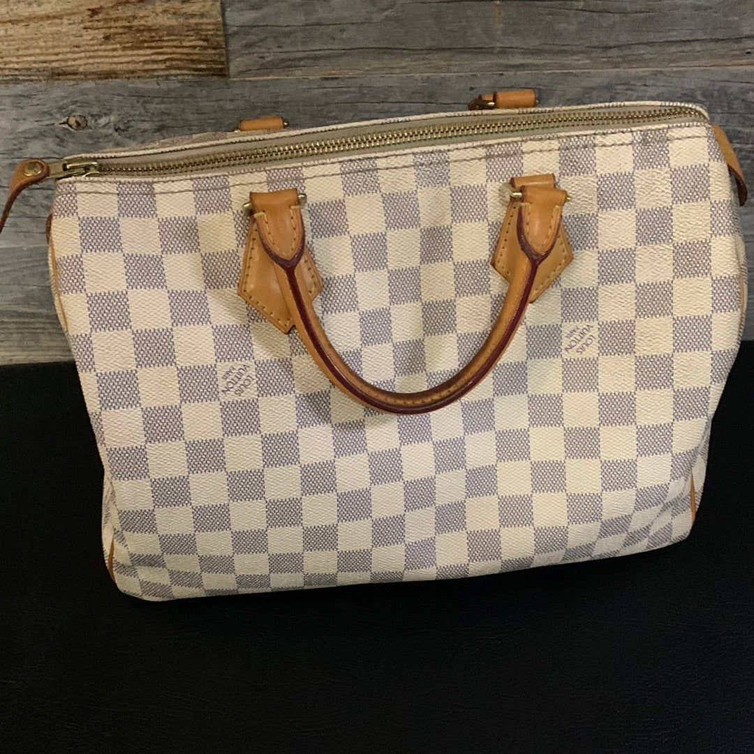 Louis Vuitton Speedy 30 Damier Azur