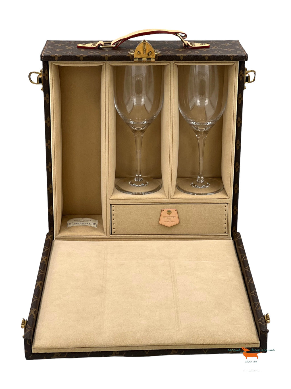 Louis Vuitton Monogram Boite en Vin 1 Bouteille