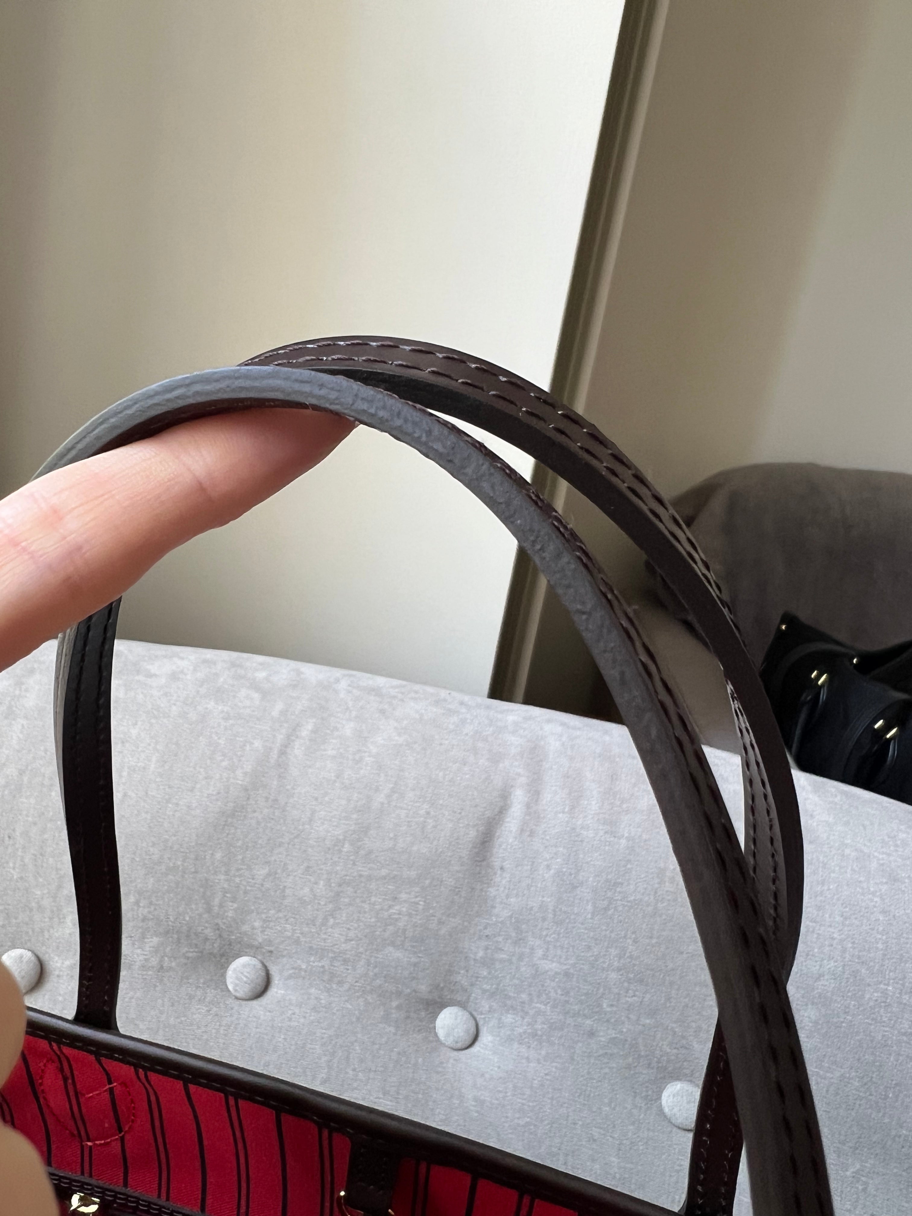 Louis Vuitton Neverfull MM Damier Ebene Cherry Interior (RRP £1,410)