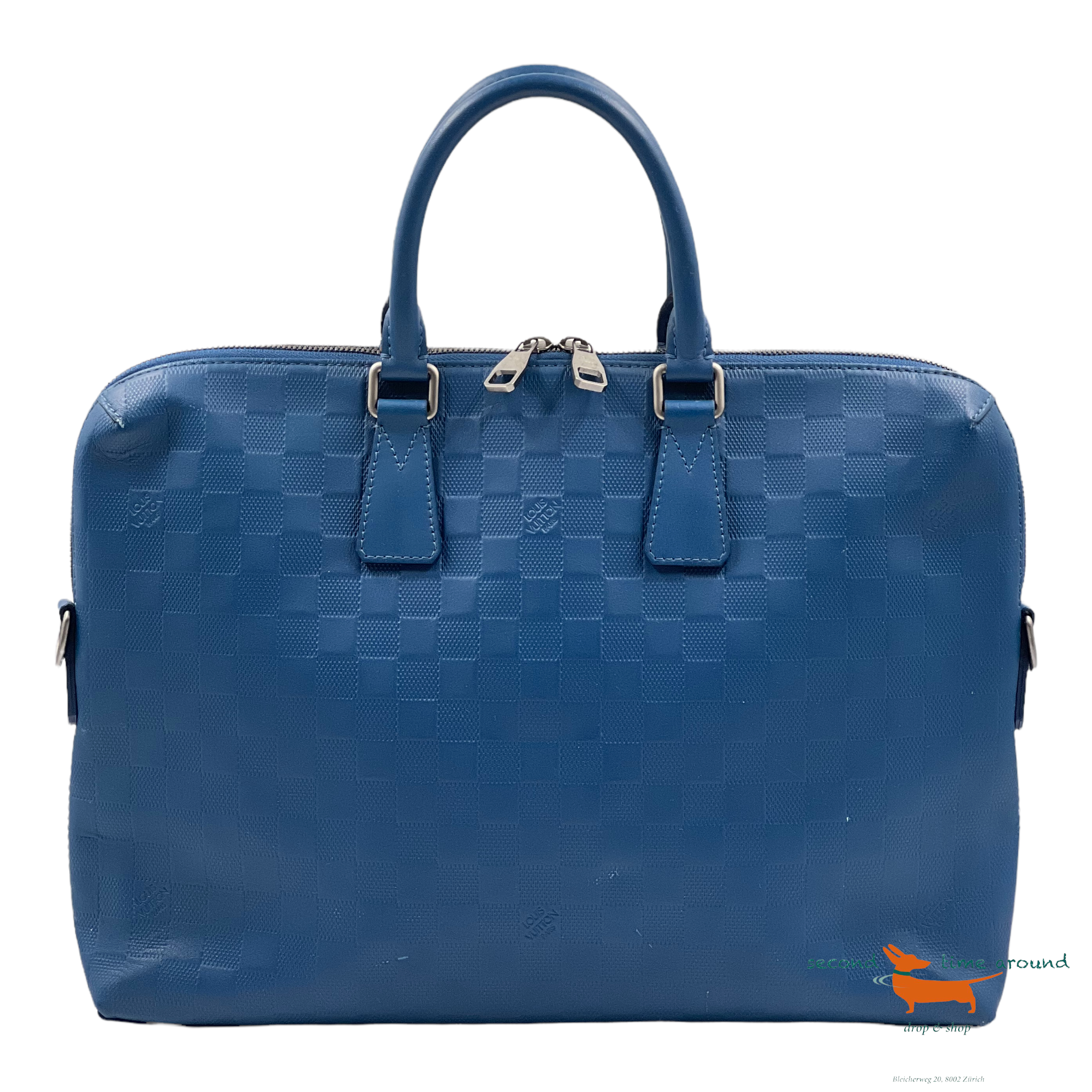 Louis Vuitton Damier Infini Porte-Documents Jules Blue