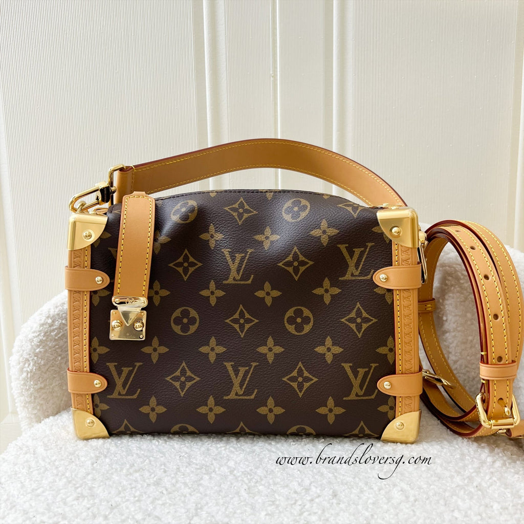 LV Side Trunk Bag in Monogram Canvas GHW