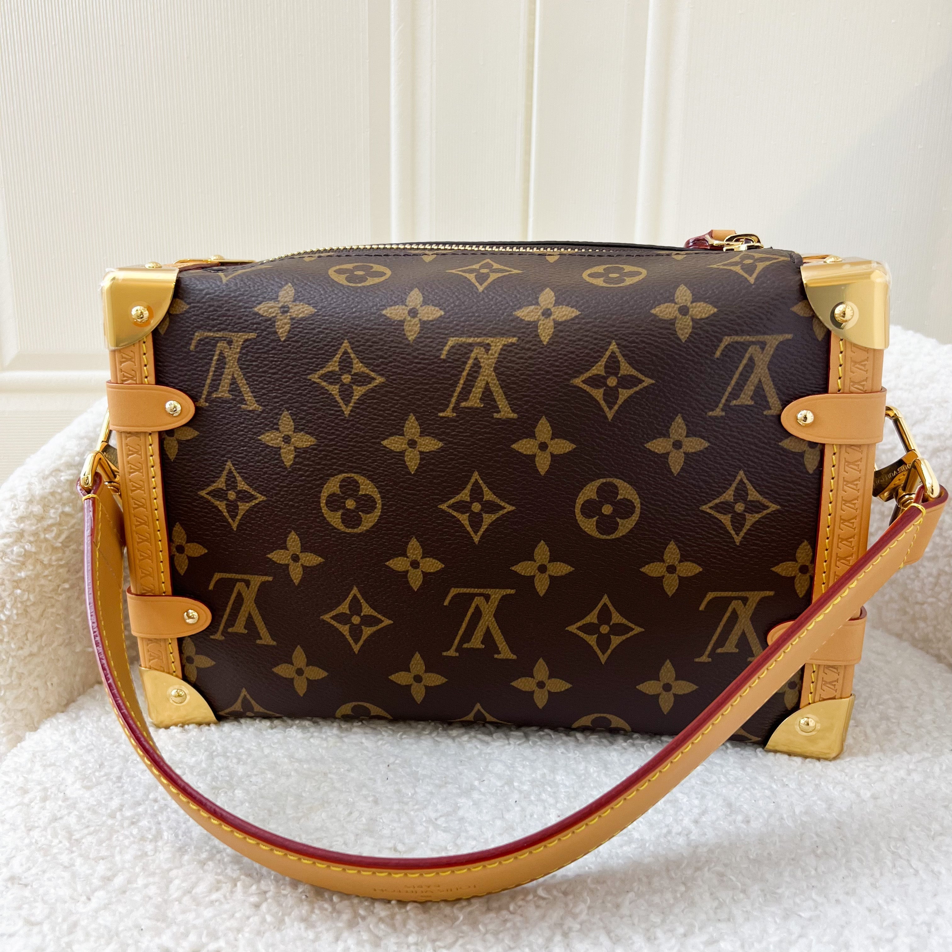 LV Side Trunk Bag in Monogram Canvas GHW