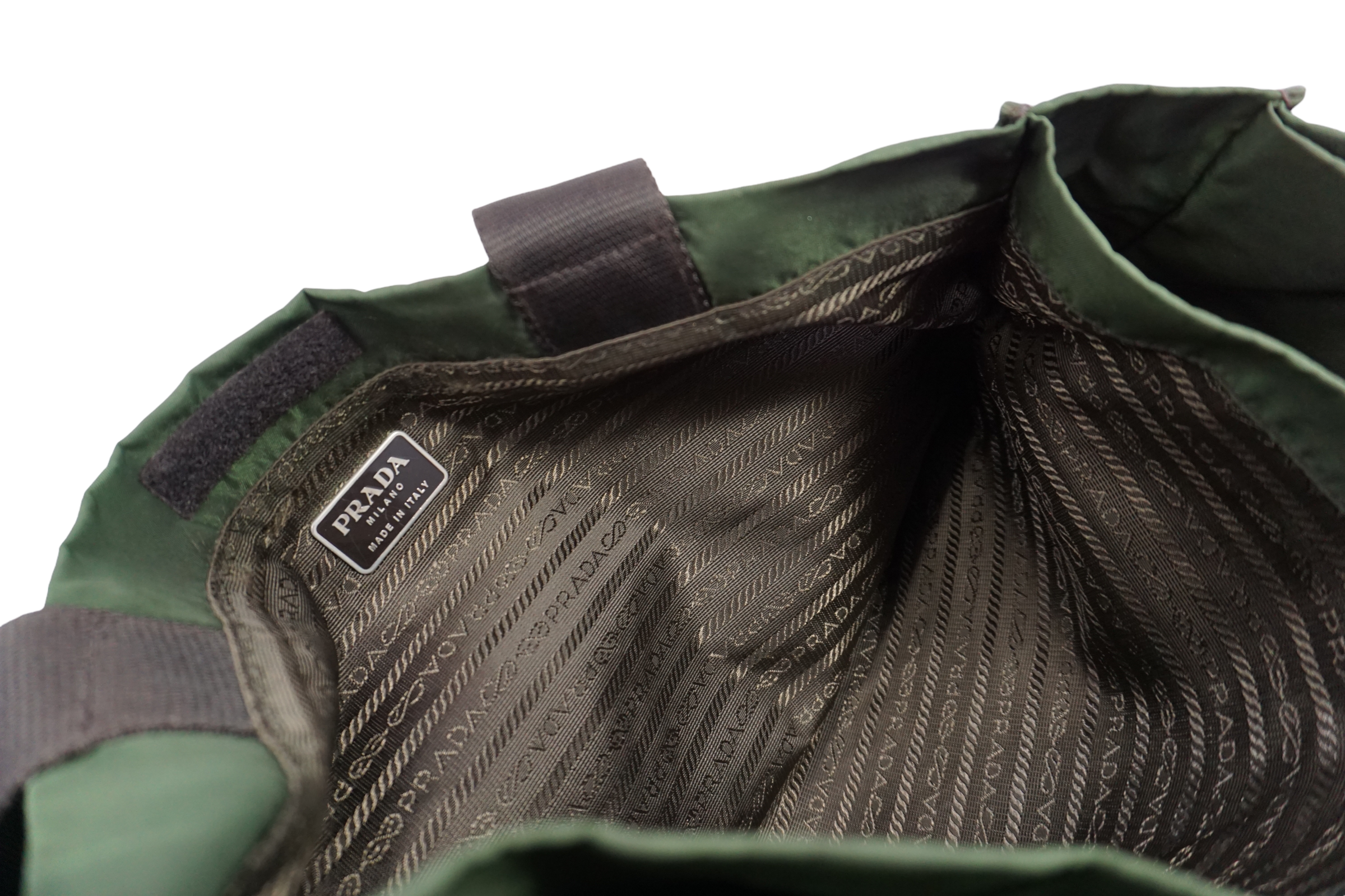 Prada ArmygrÃƒÆ’Ã‚Â¸n Skuldertaske