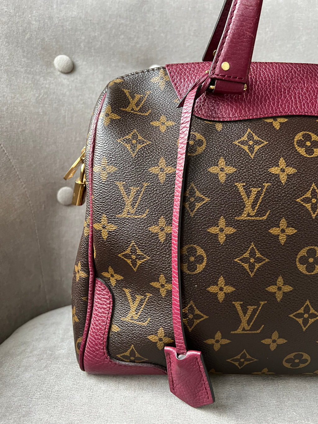 Louis Vuitton Retiro Bag Monogram and Raisin (RRP £1470)