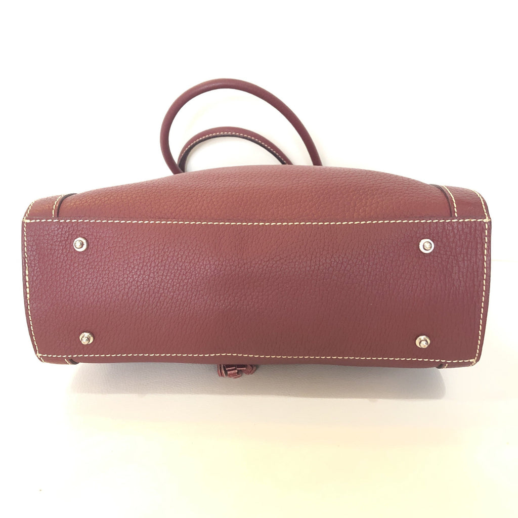 DOONEY & BOURKE Brown Tassle Satchel Handbag