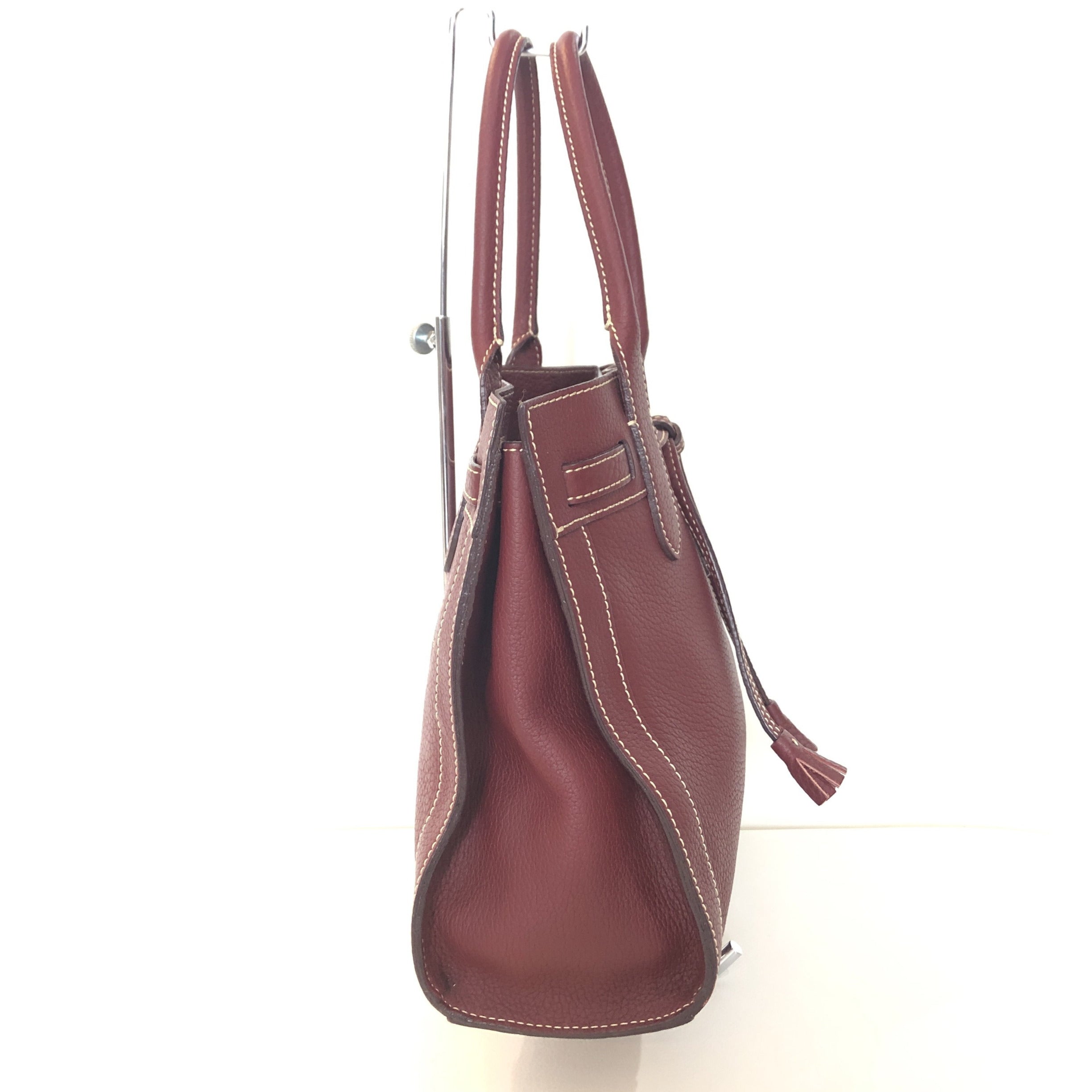 DOONEY & BOURKE Brown Tassle Satchel Handbag