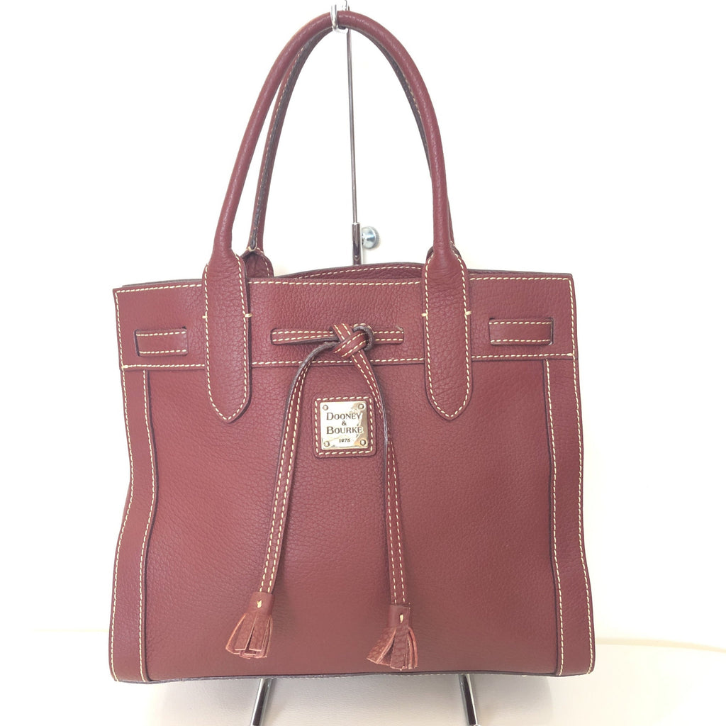 DOONEY & BOURKE Brown Tassle Satchel Handbag