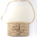 VALENTINO GARAVANI Vintage Cream Clutch Crossbody