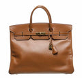 HermÃƒÆ’Ã‚Â¨s Birkin 40 Gold Epsom Bag GHW