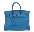 HermÃƒÆ’Ã‚Â¨s Birkin 35 Mykonos Blue Bag