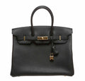 HermÃƒÆ’Ã‚Â¨s Birkin 35 Noir Bag Togo GHW