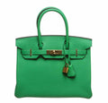 HermÃƒÆ’Ã‚Â¨s Birkin 30 Bamboo GHW