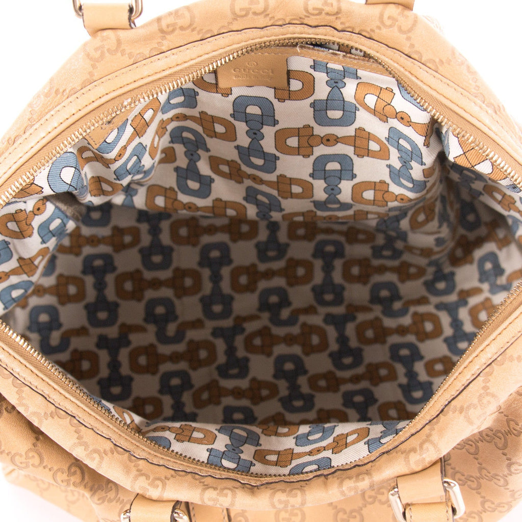 Gucci Guccissima Boston Bag