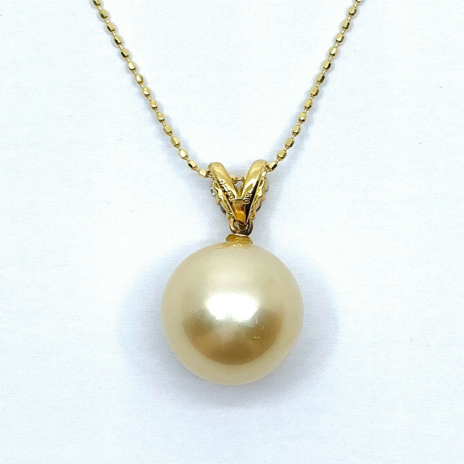 Jewelry Necklace Pearl 18k Yellow Gold