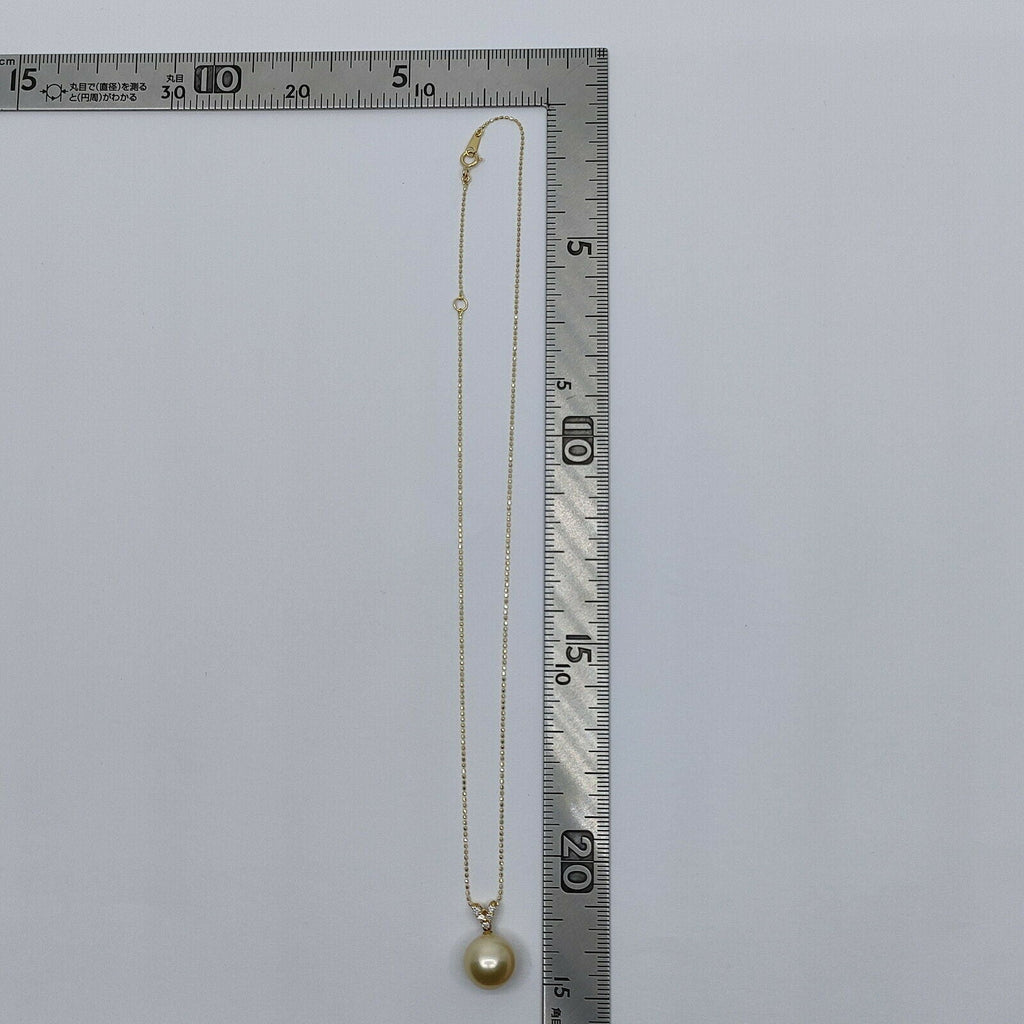 Jewelry Necklace Pearl 18k Yellow Gold