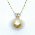 Jewelry Necklace Pearl 18k Yellow Gold