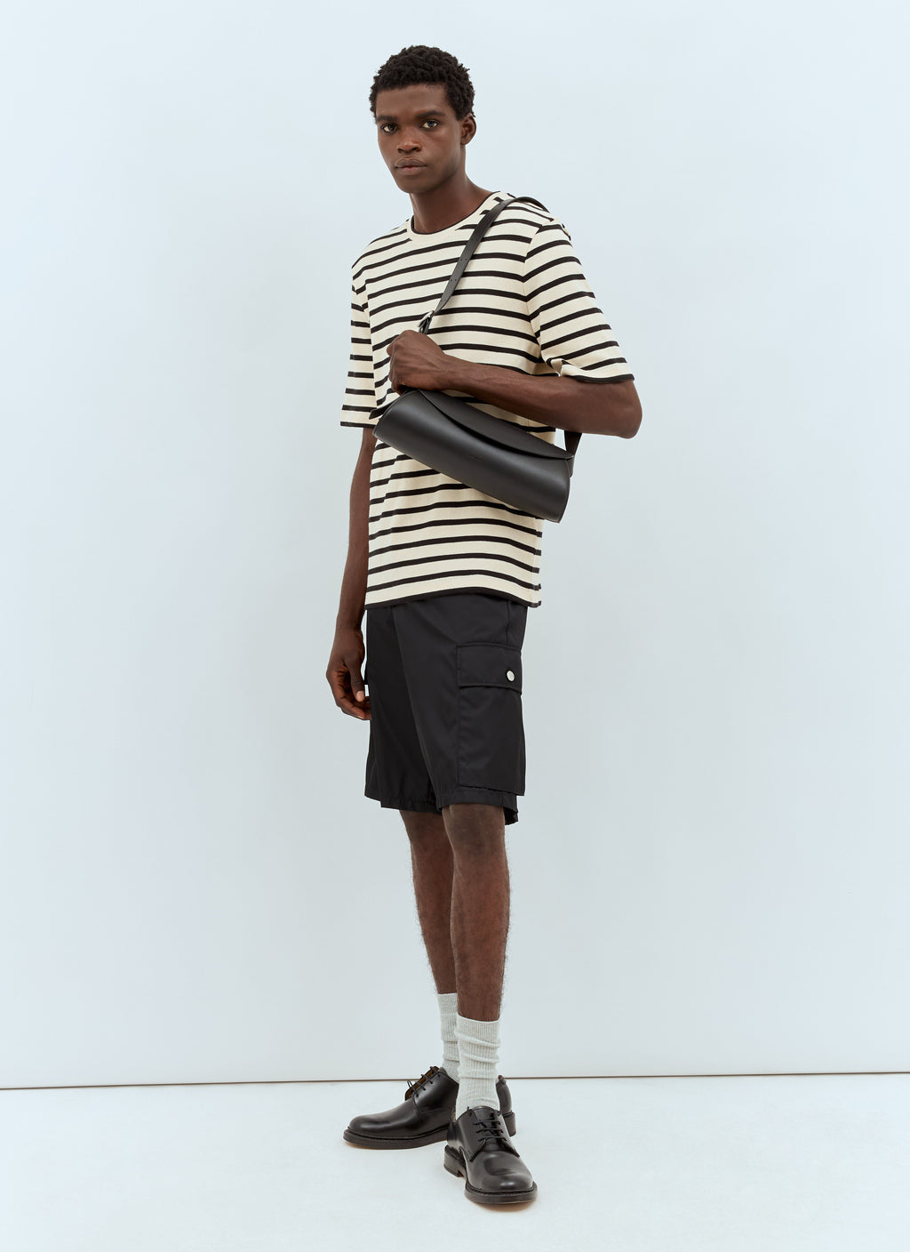 Jil Sander Men Large Cannolo Shoulder Bag