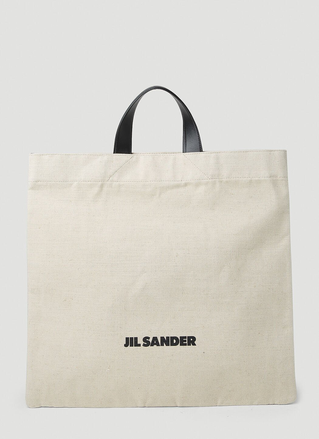 Jil Sander Women Square Logo Tote Bag