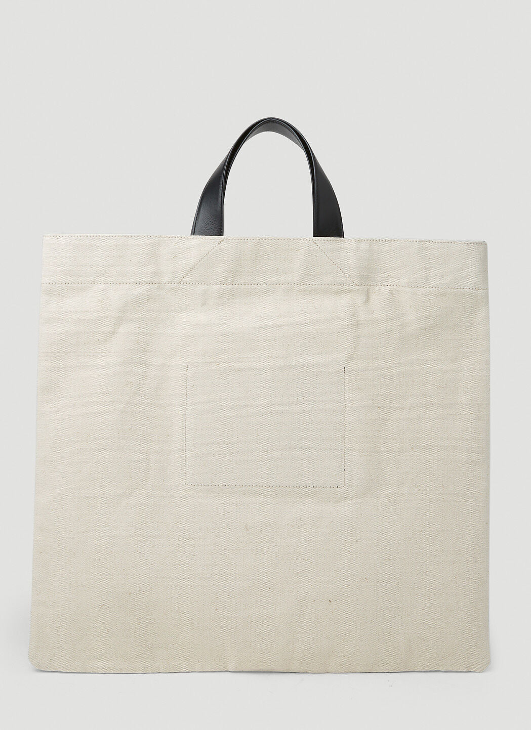 Jil Sander Women Square Logo Tote Bag