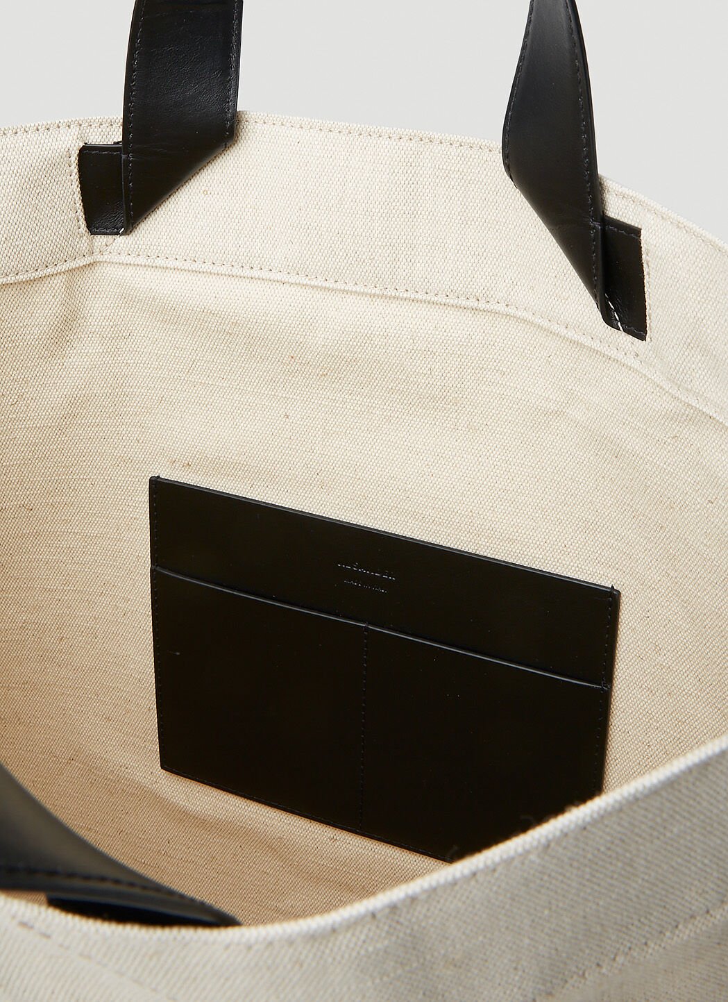 Jil Sander Women Square Logo Tote Bag