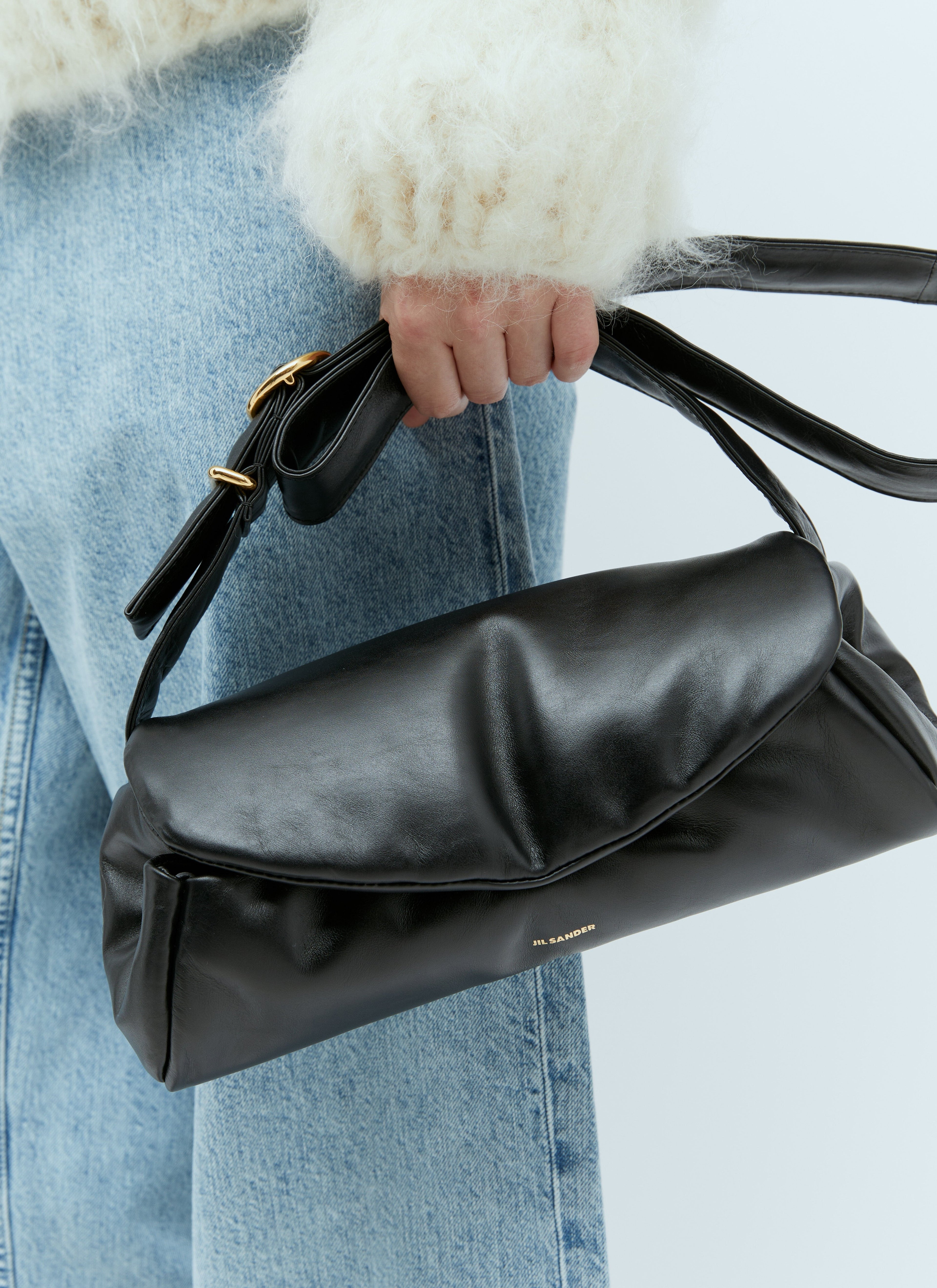 Jil Sander Women Small Cannolo Padded Shoulder Bag