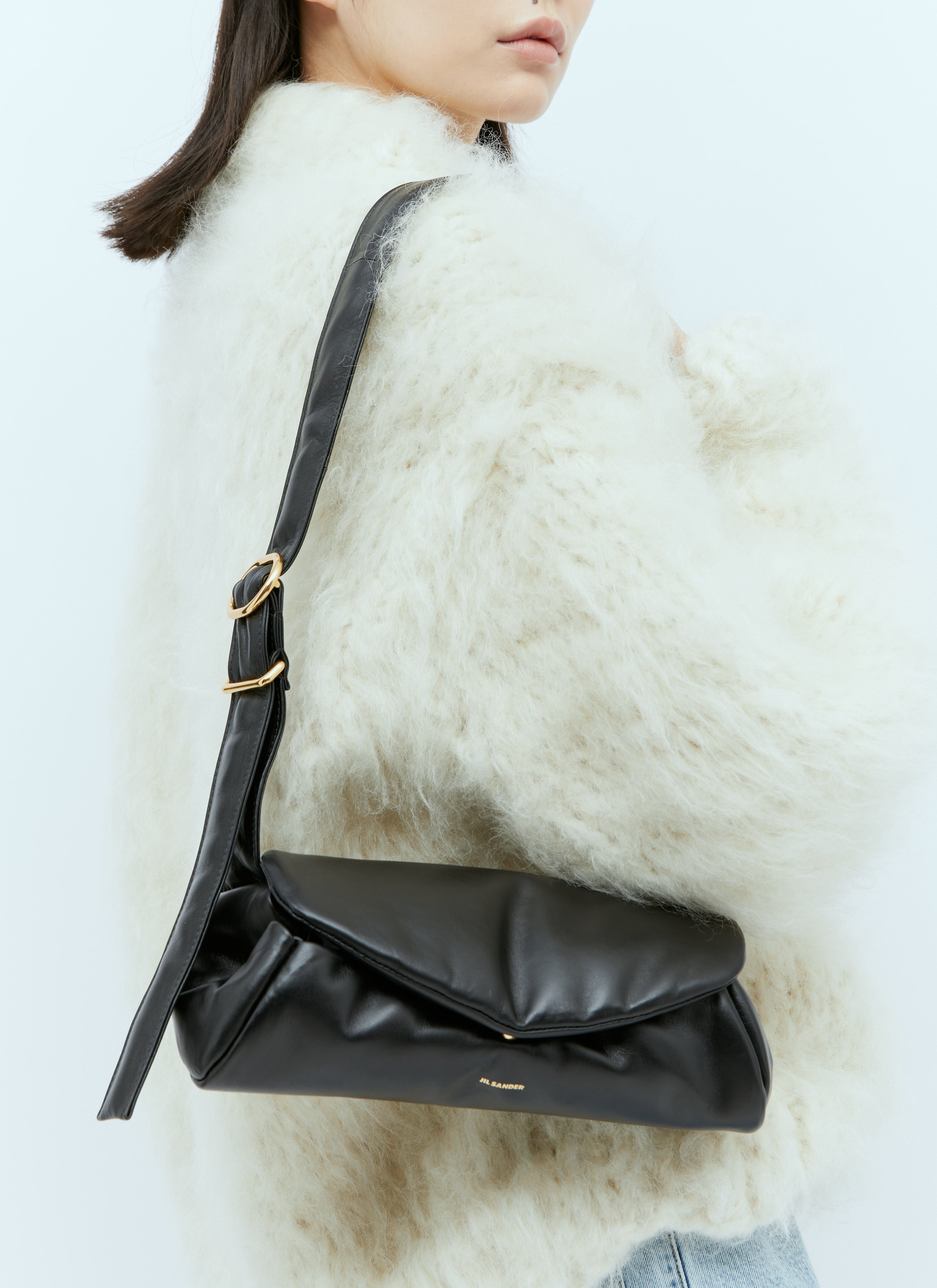 Jil Sander Women Small Cannolo Padded Shoulder Bag