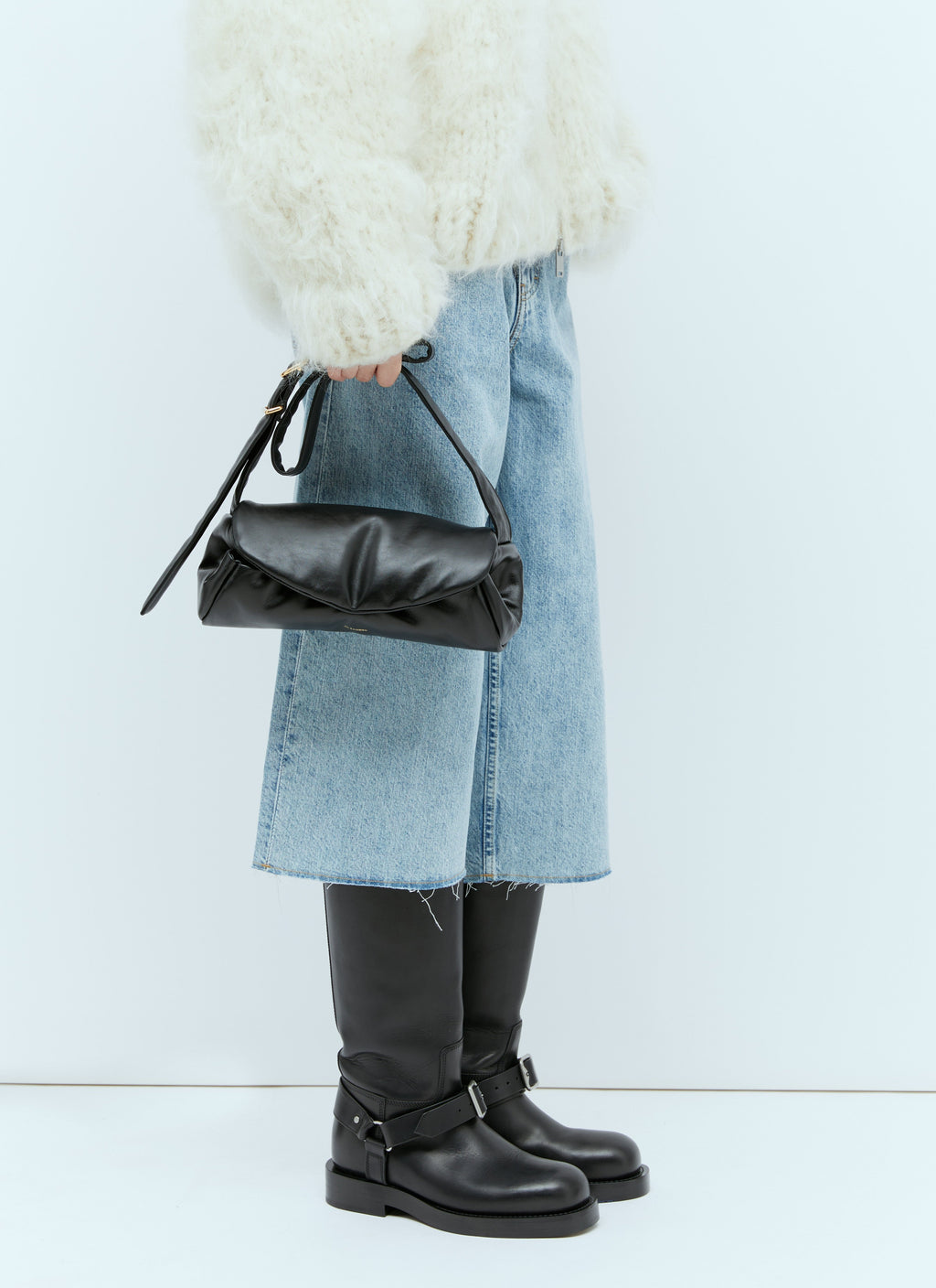 Jil Sander Women Small Cannolo Padded Shoulder Bag