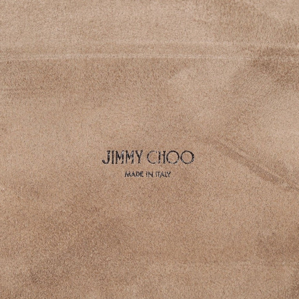 Jimmy Choo Metallic Silver Lockett Crossbody Shoulder Bag
