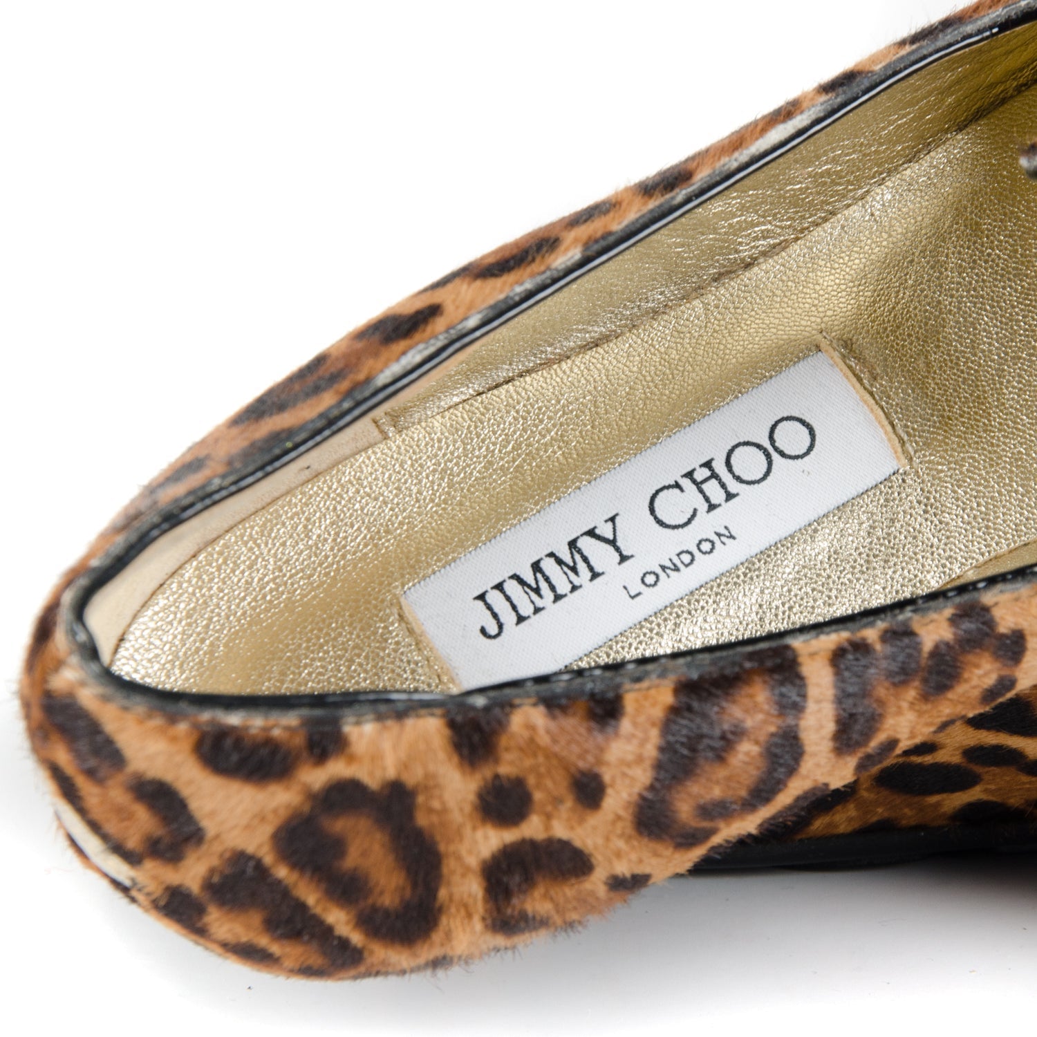 Leopard Pony Hair Flat Loafers