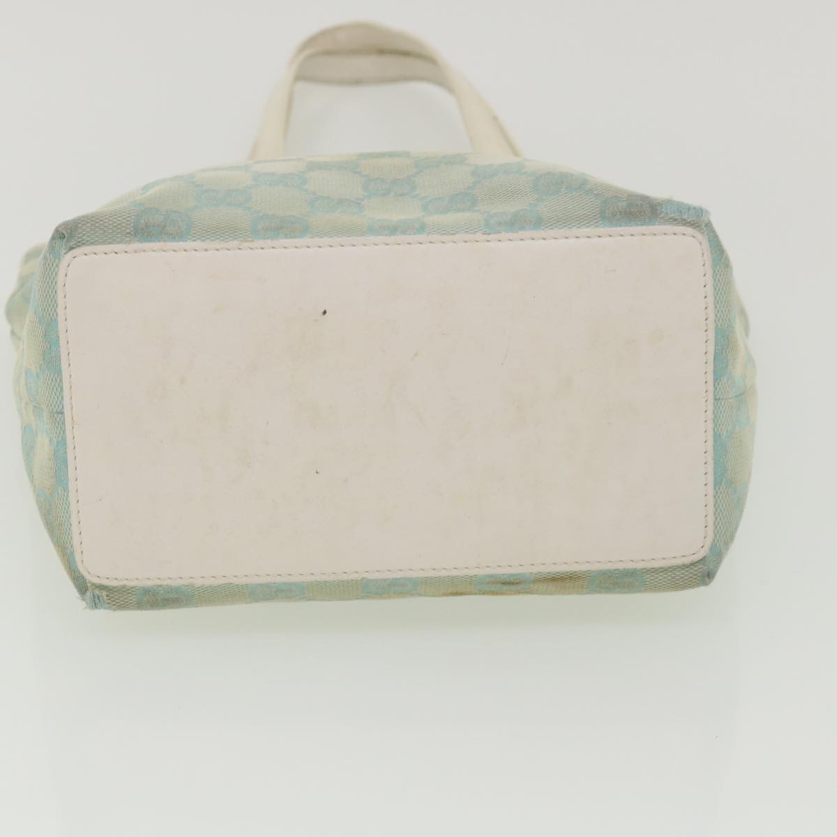 GUCCI GG Canvas Shoulder Bag Light Blue 0021099 001998 34957