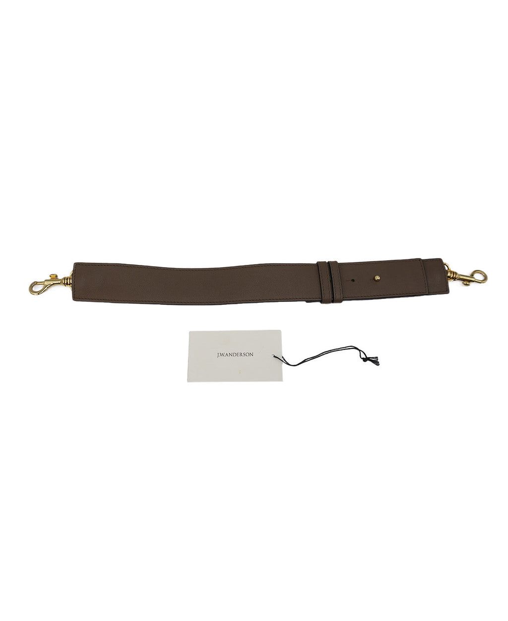 Medium Pierce Bag Brown, White