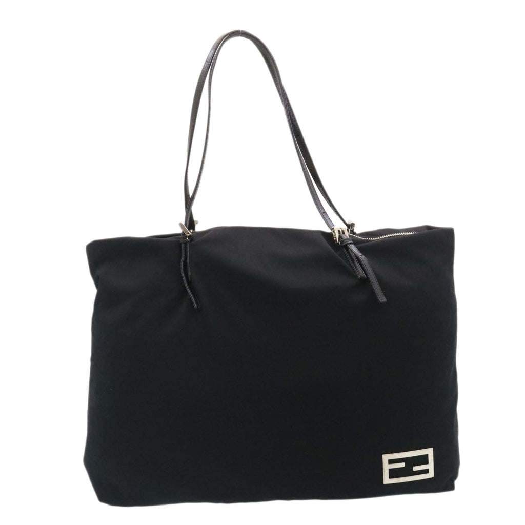FENDI Tote Bag Nylon Black ki1695