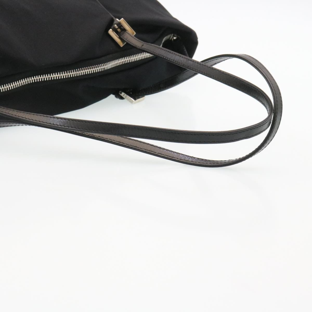 FENDI Tote Bag Nylon Black ki1695