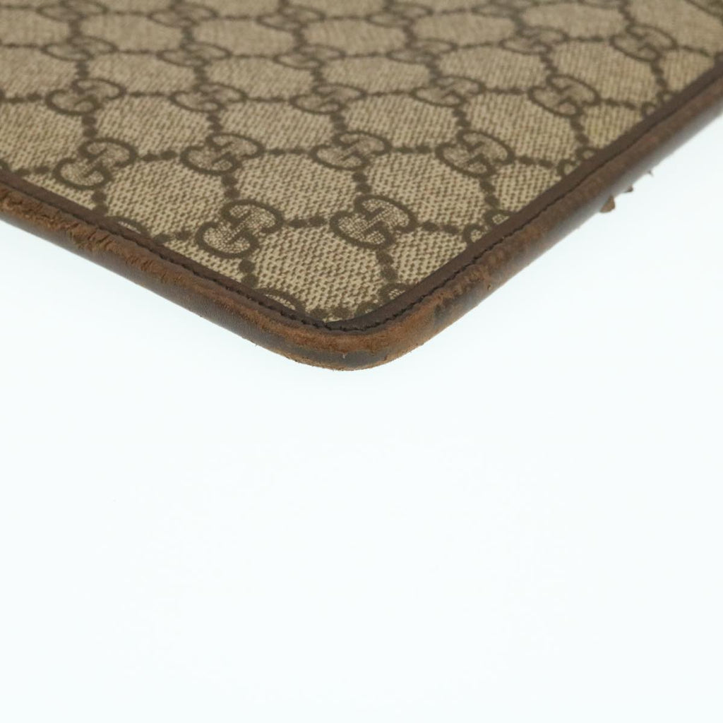 GUCCI GG Canvas Shoulder Bag Brown Beige ki1760