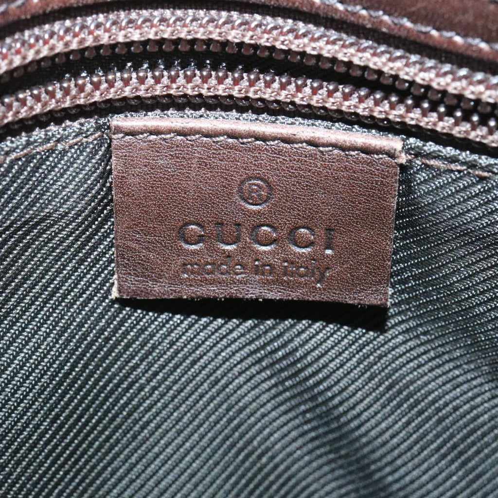 GUCCI GG Canvas Shoulder Bag Brown Beige ki1760