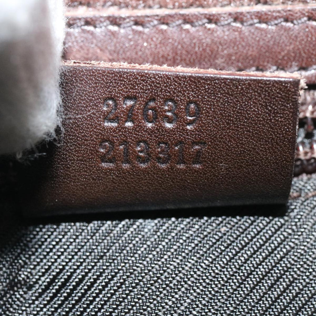 GUCCI GG Canvas Shoulder Bag Brown Beige ki1760