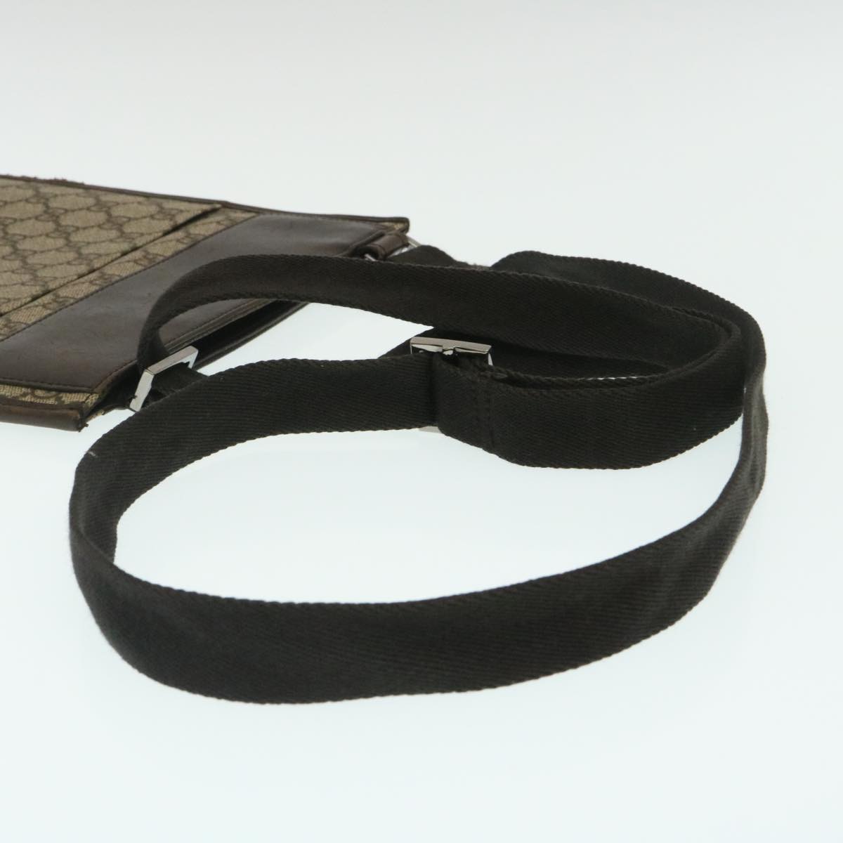 GUCCI GG Canvas Shoulder Bag Brown Beige ki1760