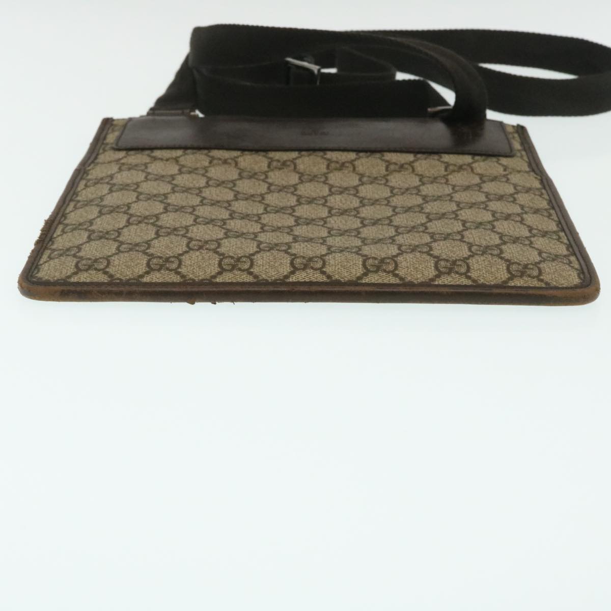 GUCCI GG Canvas Shoulder Bag Brown Beige ki1760