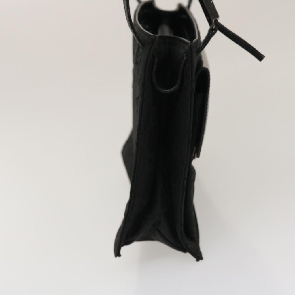 GUCCI GG Canvas Tote Bag Nylon Black ki1925