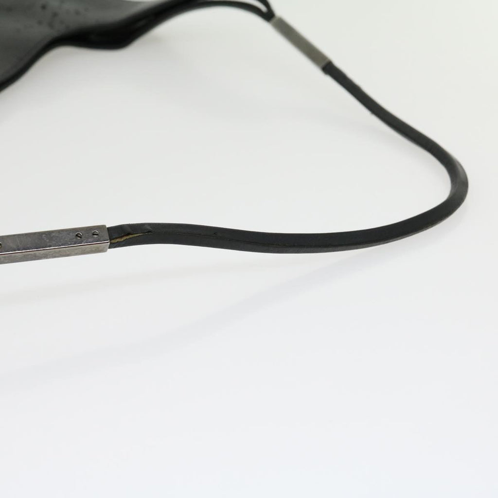 GUCCI Shoulder Bag Leather Black ki2071