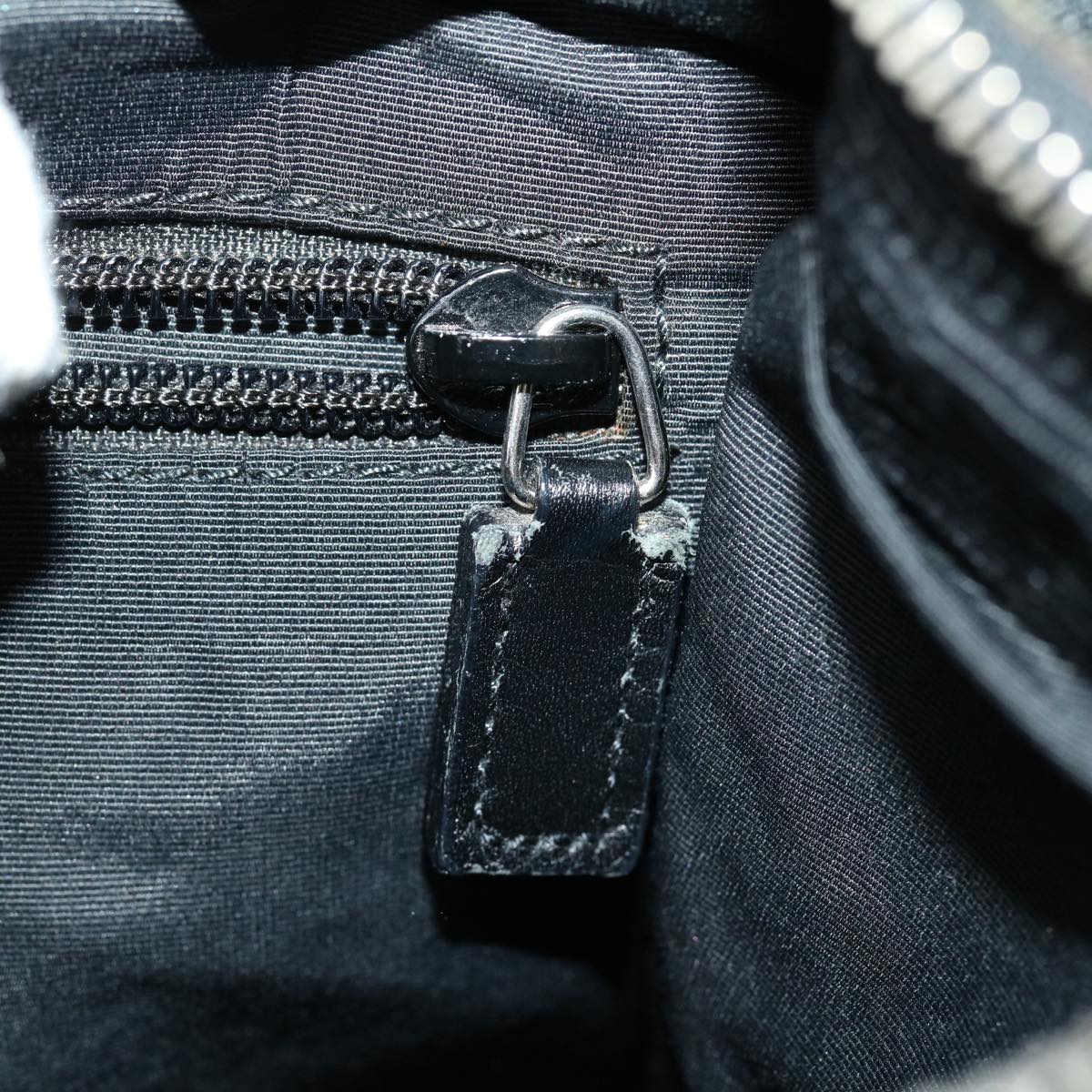 GUCCI GG Canvas Shoulder Bag Black ki2082
