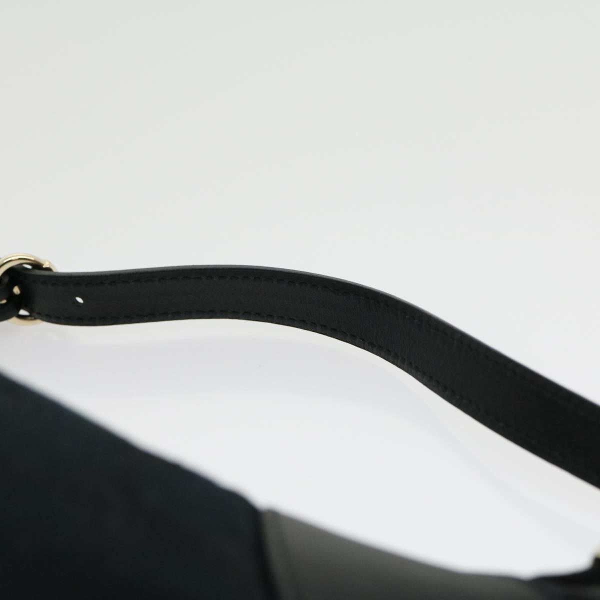 GUCCI GG Canvas Web Sherry Line Pouch Black Red Green ki2089A