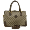 GUCCI GG Canvas Hand Bag 2way Beige 002.122.0033 ki2104
