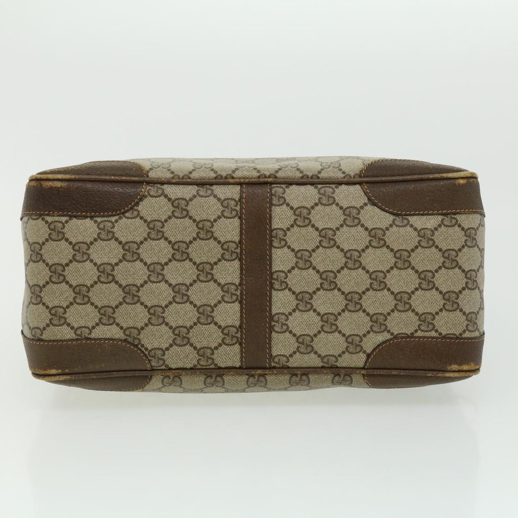 GUCCI GG Canvas Hand Bag 2way Beige 002.122.0033 ki2104